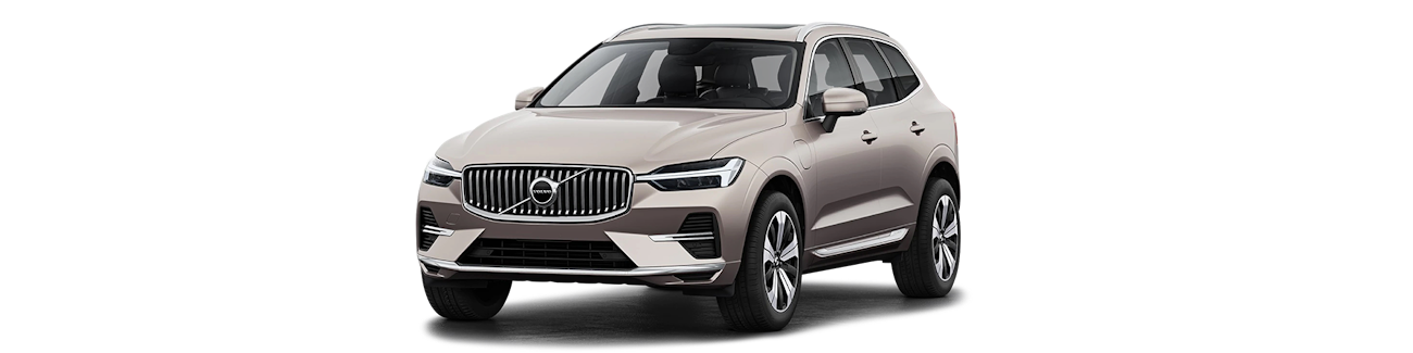 Volvo XC60 beige de l'extérieur