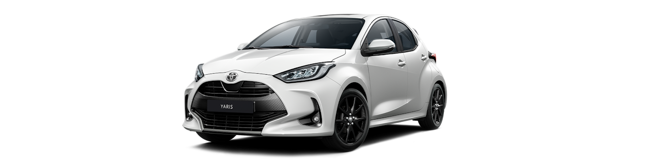 Toyota Yaris blanche