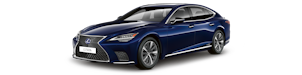 Lexus LS blu