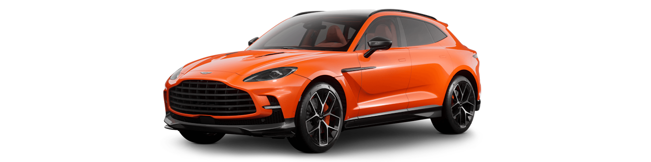 Aston Martin DBX707 orange