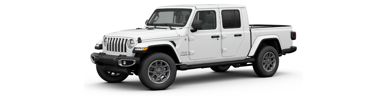 Jeep blanche Gladiator