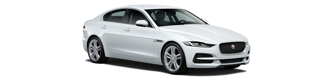 Jaguar XE blanc