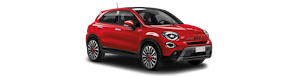 Fiat 500X rouge