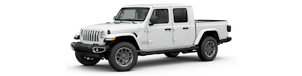 Jeep blanche Gladiator