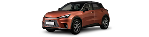 Lexus LBX arancione