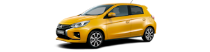 Mitsubishi Space Star gelb