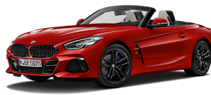BMW Z4 rouge