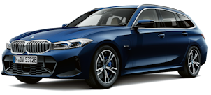 BMW Série 3 bleue