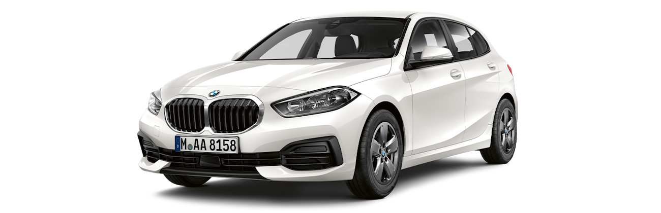 BMW Série 1 blanche