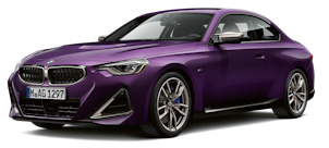 BMW Série 2 violette