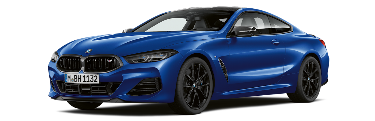 BMW Serie 8 blu