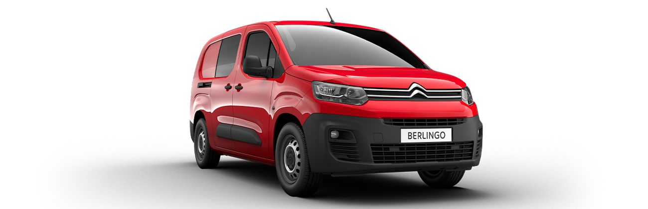 Fourgon Citroën Berlingo rouge