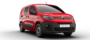 Roter Citroën Berlingo Van
