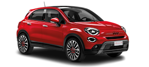 Roter Fiat 500X