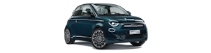 Blauer Fiat 500