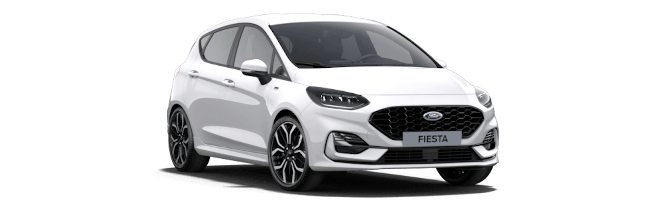 Ford Fiesta bianco