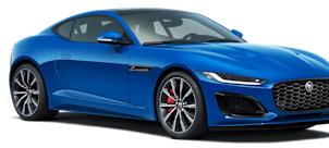 Jaguar F-Type bleue