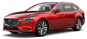 Mazda 6 rouge