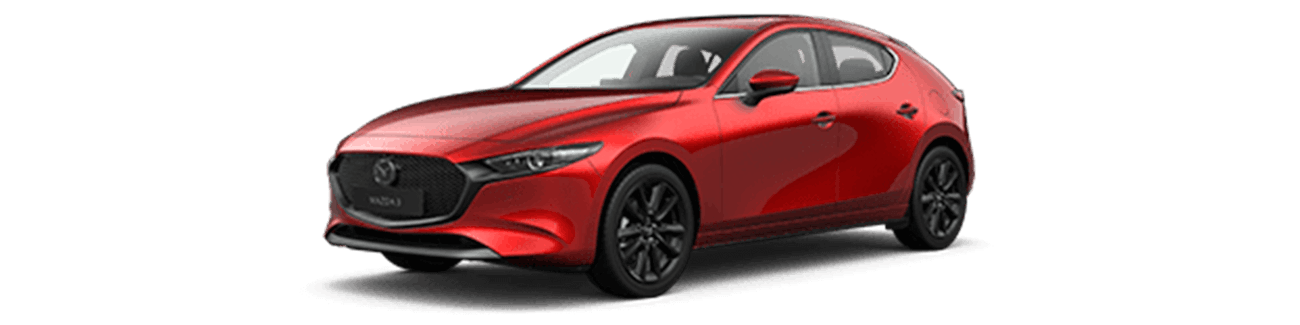 Roter Mazda 3