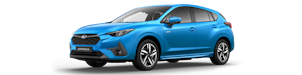 Blauer Subaru Impreza