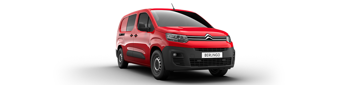 Fourgon Citroën Berlingo rouge