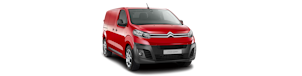 Roter Citroën Jumpy