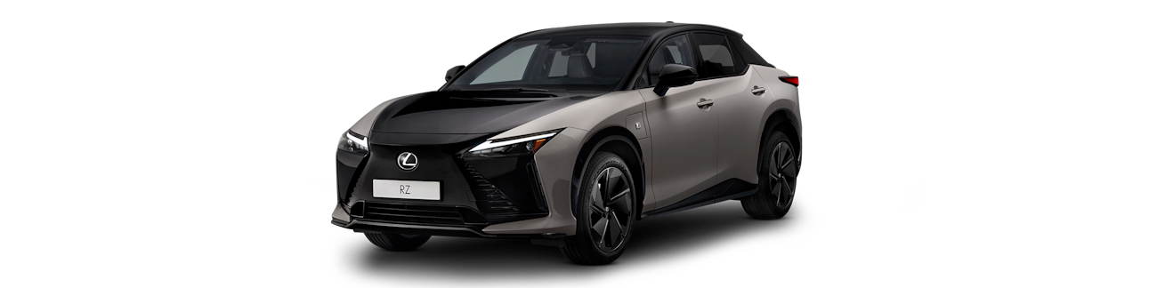 Grauer Lexus RZ von aussen