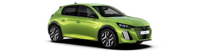 Peugeot 208 grau