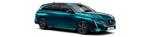 Peugeot 308 grün