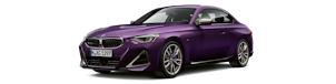 BMW Série 2 violette