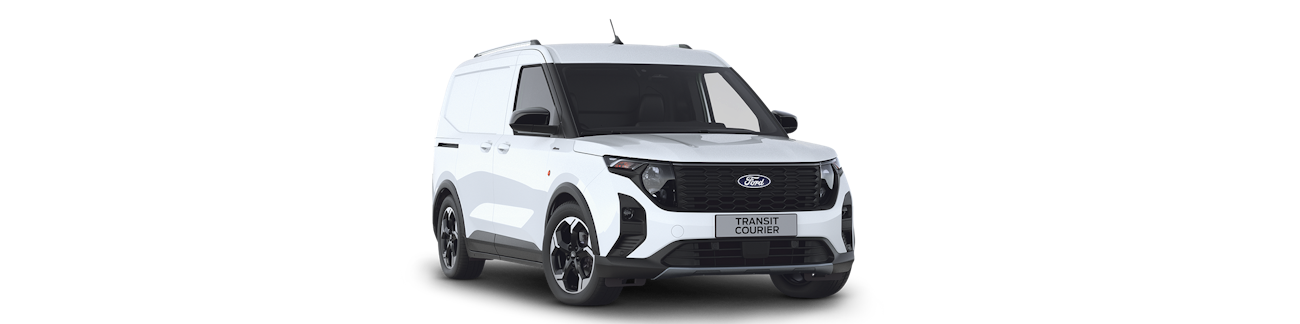 Weisser Ford Transit Courier
