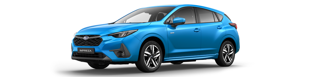 Subaru Impreza bleue