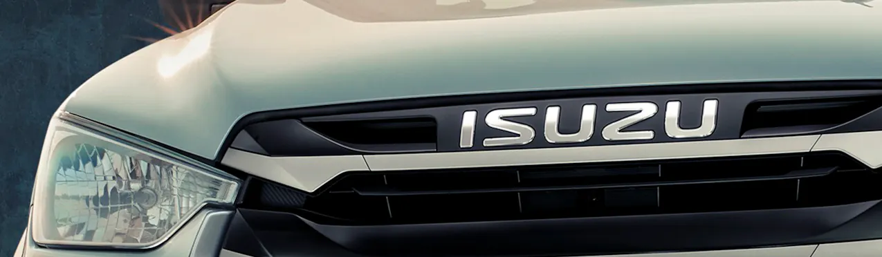 Anteriore verde Isuzu