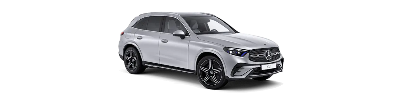 Grauer Mercedes Benz GLC